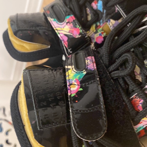 Maison Margiela kawaii print retro trainers size 37.5 - Picture 3 of 9